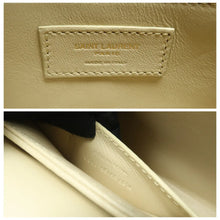 Load image into Gallery viewer, SAINT LAURENT Solferino Leather Shoulder Bag Beige
