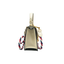 Load image into Gallery viewer, Gucci Sylvie Mini Bee Star Leather Crossbody Bag Off White
