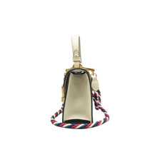 Load image into Gallery viewer, Gucci Sylvie Mini Bee Star Leather Crossbody Bag Off White
