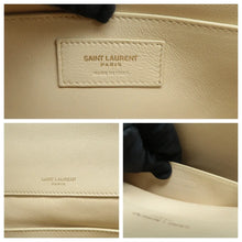 Load image into Gallery viewer, Saint Laurent  Solferino Suede  Shoulder Bag Beige
