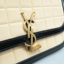 Load image into Gallery viewer, Saint Laurent  Solferino Suede  Shoulder Bag Beige
