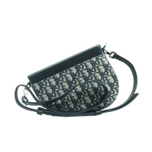 Load image into Gallery viewer, Christian Dior Fabric Shoulder Bag Black
