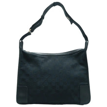 Load image into Gallery viewer, GUCCI Fabric Shoulder Bag Black
