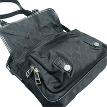 Load image into Gallery viewer, GUCCI Nylon Shoulder Bag Black
