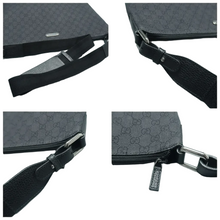 Load image into Gallery viewer, Gucci Fabric Shoulder Bag Black
