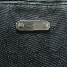 Load image into Gallery viewer, Gucci Fabric Shoulder Bag Black
