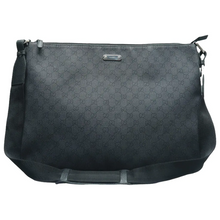 Load image into Gallery viewer, Gucci Fabric Shoulder Bag Black
