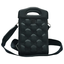 Load image into Gallery viewer, GUCCI Fabric Shoulder Bag Black
