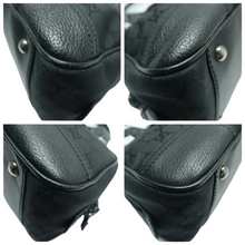 Load image into Gallery viewer, Gucci Canvas Shoulder Bag Black
