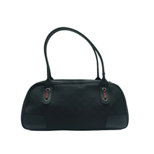 Load image into Gallery viewer, Gucci Canvas Shoulder Bag Black
