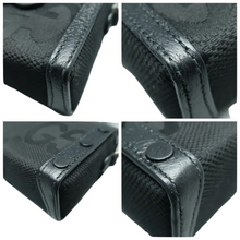Load image into Gallery viewer, GUCCI Horsebit 1955 Fabric Shoulder Bag Black
