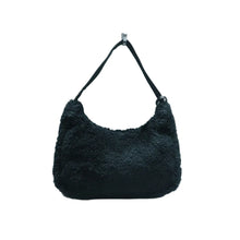 Load image into Gallery viewer, PRADA Re-Edition 2000 Terry Cloth Shoulder Bag Black
