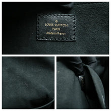 Load image into Gallery viewer, Louis Vuitton Saumur  Monogram Leather&amp;Cloth Shoulder Bag Black
