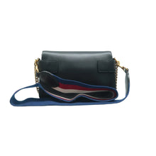 Load image into Gallery viewer, Gucci  Broadway Nappa Sylvie Web Tiger Leather Shoulder Bag Black
