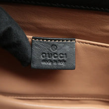 Load image into Gallery viewer, Gucci  Broadway Nappa Sylvie Web Tiger Leather Shoulder Bag Black
