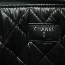 Load image into Gallery viewer, CHANEL Boy Leather Clutch Bag Black
