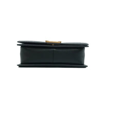 Load image into Gallery viewer, CHANEL Boy Leather Shoulder Bag Black
