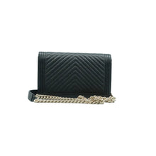 Load image into Gallery viewer, CHANEL Boy Leather Crossbody Bag Black
