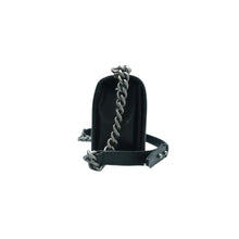 Load image into Gallery viewer, CHANEL Boy Leather Shoulder Bag Black
