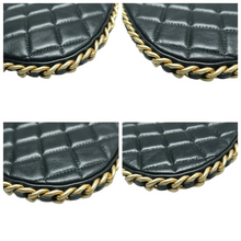 Load image into Gallery viewer, CHANEL Chain Around Leather Shoulder Bag Black
