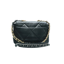 Load image into Gallery viewer, CHANEL Chanel 19 Leather Shoulder Bag Black
