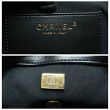 Load image into Gallery viewer, CHANEL Leather Backpack Bag Black
