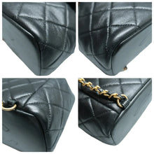 Load image into Gallery viewer, CHANEL Leather Backpack Bag Black
