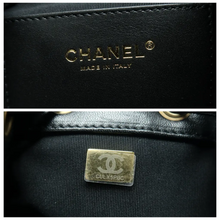 Load image into Gallery viewer, Chanel Leather Backpack Bag Black
