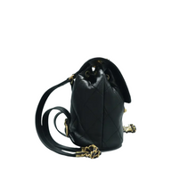 Load image into Gallery viewer, Chanel Leather Backpack Bag Black
