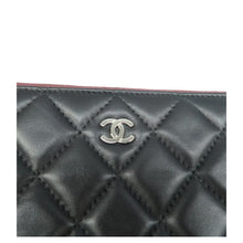 Load image into Gallery viewer, CHANEL Classic O-Case Leather Clutch Black
