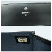 Load image into Gallery viewer, CHANEL Airlines Leather Wallet On Chain Bag Black
