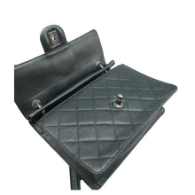 Load image into Gallery viewer, CHANEL Retro Class Flap Caviar Quilted Medium Shoulder Bag Black
