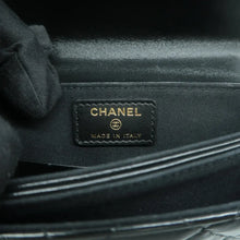 Load image into Gallery viewer, CHANEL 23A Leather Shoulder Bag Black
