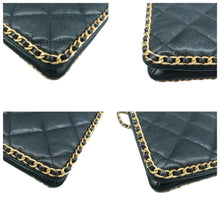 Load image into Gallery viewer, CHANEL Caviar Quilted Leather Hobo Bag Black
