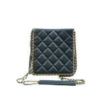 Load image into Gallery viewer, CHANEL Caviar Quilted Leather Hobo Bag Black
