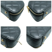 Load image into Gallery viewer, CHANEL Chic Riviera Quilted Leather Crossbody Bag Black
