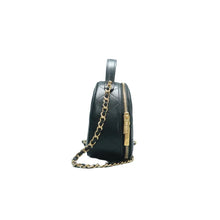 Load image into Gallery viewer, CHANEL Chic Riviera Quilted Leather Crossbody Bag Black
