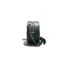 Load image into Gallery viewer, CHANEL Quilted Leather Crossbody Bag Black
