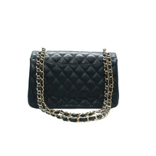 Load image into Gallery viewer, Chanel CF Jumbo Leather Shoulder Bag Black
