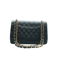 Load image into Gallery viewer, CHANEL Classic Flap Leather Shoulder Bag Black
