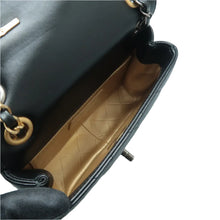 Load image into Gallery viewer, CHANEL Coco Clips Leather Crossbody Bag Black
