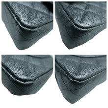 Load image into Gallery viewer, CHANEL Classic Flap Quilted Leather Shoulder Bag Black
