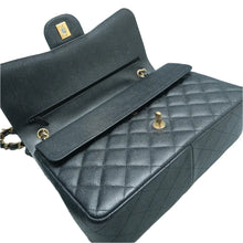 Load image into Gallery viewer, CHANEL Classic Flap Quilted Leather Shoulder Bag Black
