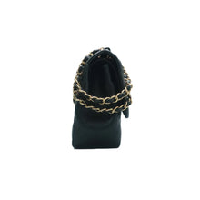 Load image into Gallery viewer, CHANEL Classic Flap Quilted Leather Shoulder Bag Black
