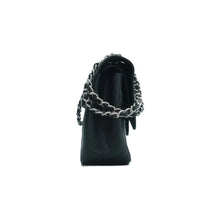 Load image into Gallery viewer, CHANEL Classic Flap Leather Shoulder Bag Black
