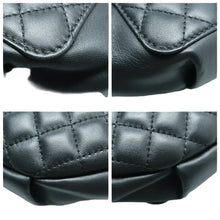 Load image into Gallery viewer, Chanel Fanny Pack Lambskin Quilted Waist Bag  Black
