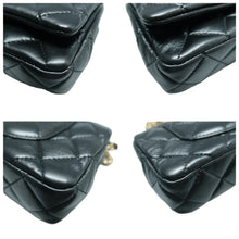 Load image into Gallery viewer, CHANEL Leather Shoulder Bag Black
