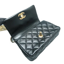 Load image into Gallery viewer, CHANEL Leather Shoulder Bag Black
