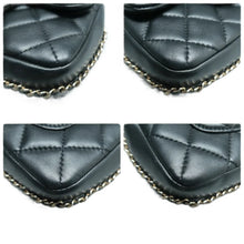 Load image into Gallery viewer, CHANEL My Precious Pearls Leather Shoulder Bag Black
