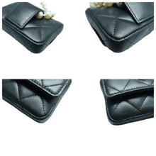 Load image into Gallery viewer, CHANEL Leather Shoulder Bag Black
